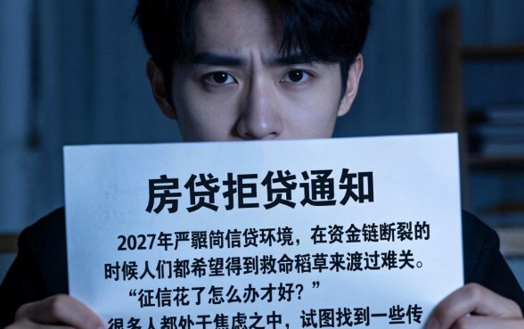 征信花了如何办房贷，陈列五个714无视逾期秒下的平台