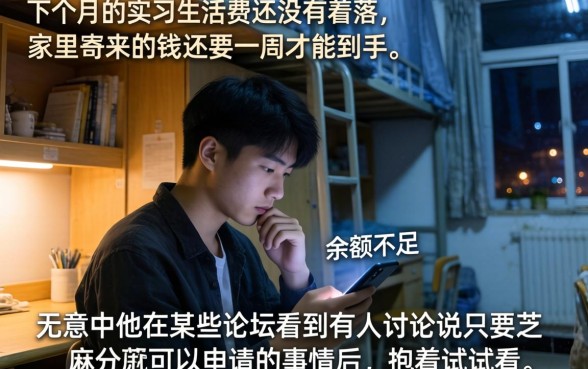 只用芝麻分学生贷款，整合5个无视一切下款的平台