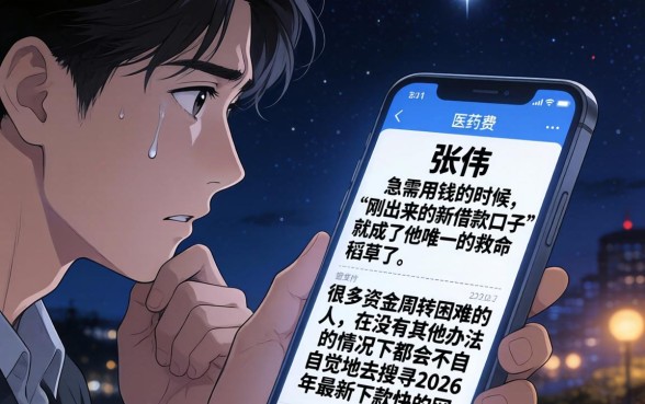 刚出来的借款口子，概括五个借款快的网贷软件