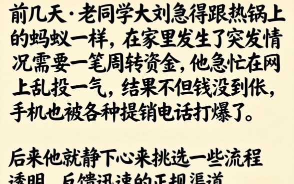 网上贷款哪个最好，归纳五个借款申请快的平台