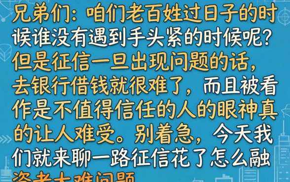 征信花了怎么融资，详尽说明五个秒批无面签贷款软件