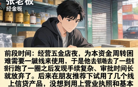 营业执照下款的口子，详尽说明5个无视一切的网贷口子