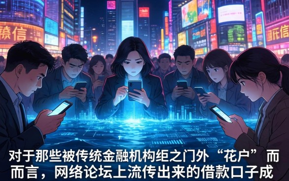 花户借款口子论坛，罗列5个双黑烂户风控能下款5000口子