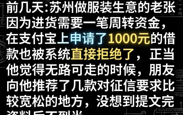 支付宝借款1000，深入剖析五个苏州黑户贷款5万的平台