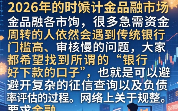 银行好下款的口子，规整五个不看年龄征信负债的口子