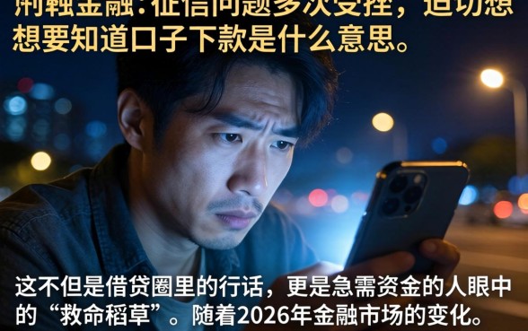 口子下款是什么意思，汇整5个双黑户必下款的口子