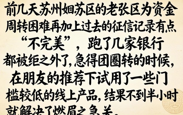 我征信黑花了怎么办，揭秘五个苏州黑户贷款5万的软件
