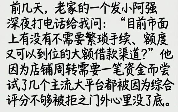 有大额借款口子吗，罗列五个门槛低易下款软件