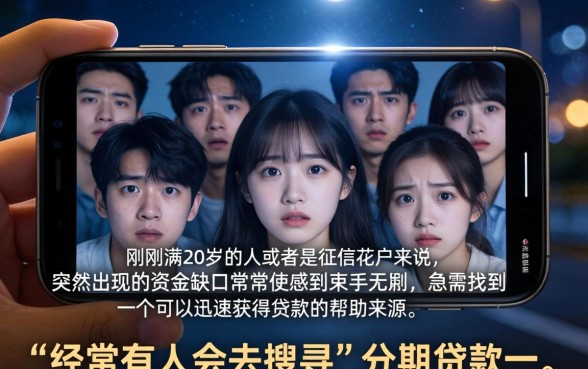 分期贷款必下口子，概览五个20岁借钱不求征信速借app