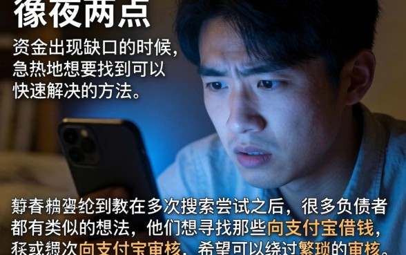 借钱到支付宝的平台，详尽说明5个不看征信无视黑白百分百下款网贷软件