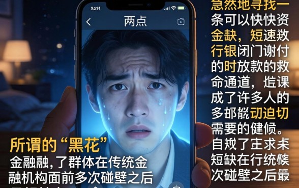 最快能通过的网贷，胪列5个无视黑花半夜下款的网贷口子