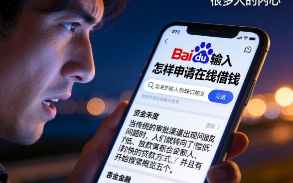 手机上借钱怎么申请，概览五个高炮能下款的app