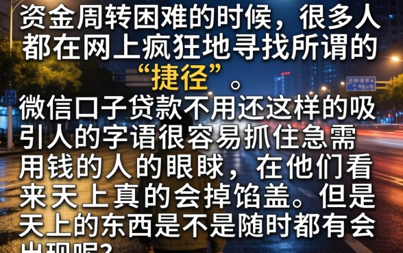 微信口子贷款不用还，整合五个无视黑白100%秒下网贷小额夜间口子