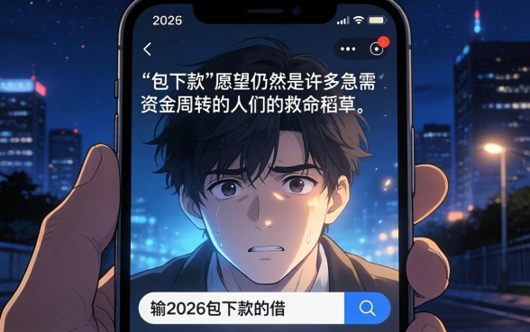 2026包下款的借条口子有哪些，汇整五个贷款通过高的软件