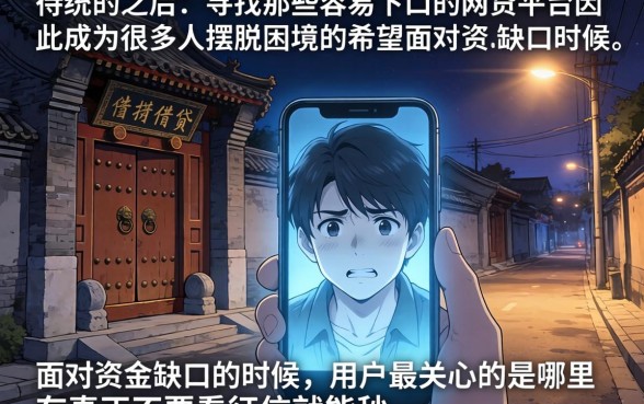 容易下口的网贷平台，整理五个急用不求评分快借无忧的口子