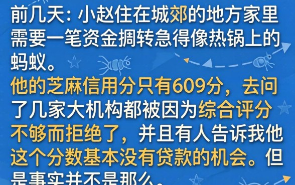 芝麻分609能贷款，精选5个手机上可以借钱的口子