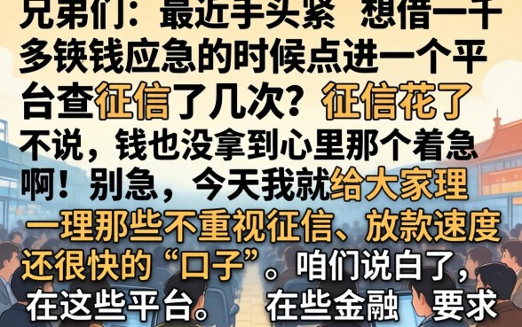 1500的小额贷款，理出5个网贷无视不查征信app