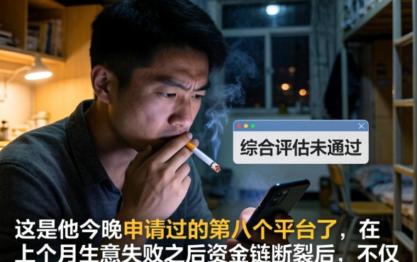 芝麻信用低于700，遴选五个双黑烂户风控能下款5000口子