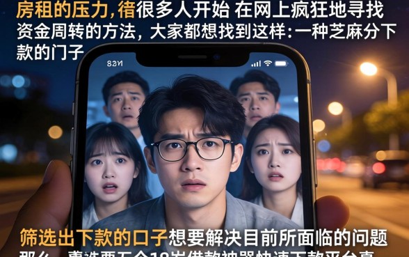 看芝麻分下款的口子，筛选五个18岁借款神器快速下款平台