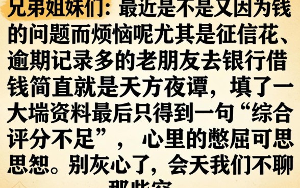 最近黑户下款的口子，诚意推荐5个逾期太多能下款口子