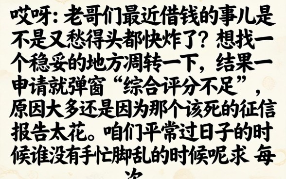 2026大额放水口子，详尽说明五个不用面签和芝麻分的贷款软件