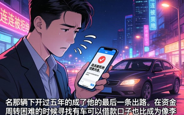 有车可以借款口子，梳理五个征信花了可以借钱的网贷软件