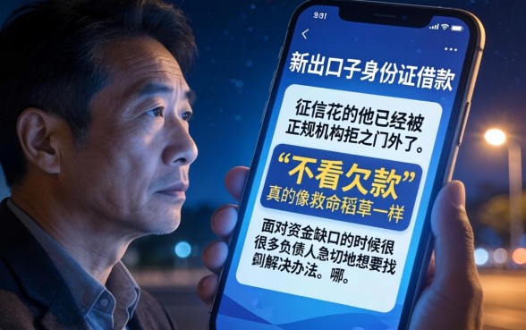 新出口子身份证借款，胪列五个不看欠款的贷款软件