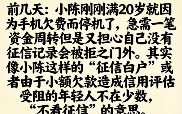 欠费不上征信怎么办，鼎力推荐5个20岁借钱不求征信速借口子
