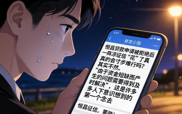 恒昌征信花了能做吗，筛选五个手机可以临时借钱的软件