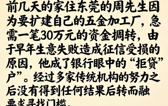 贷款30万10年，详尽说明五个黑户成功获取大额贷款的app
