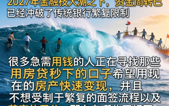 凭房贷秒下的口子，揭秘五个不用面签和芝麻分的贷款软件