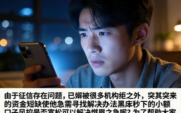 黑户秒下的小额口子，整理5个网贷口子风控不严的平台