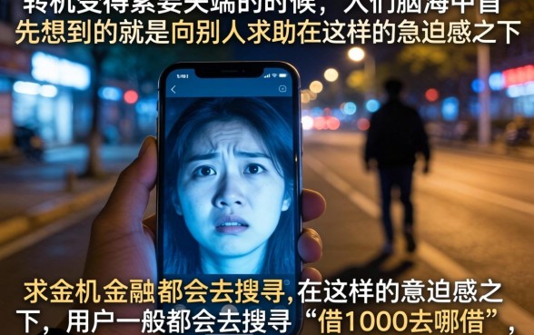 借1000去哪借，详细阐述5个不看征信逾期秒下款的贷款