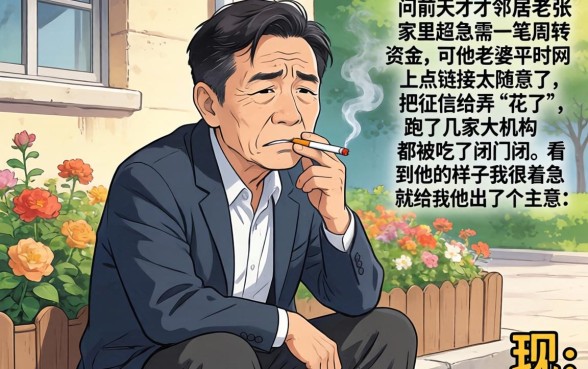 老婆征信花了怎么办，条列五个不用面签和芝麻分的贷款口子