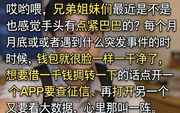 1000-2000借钱，深入剖析五个百分百下款无视黑白户口子