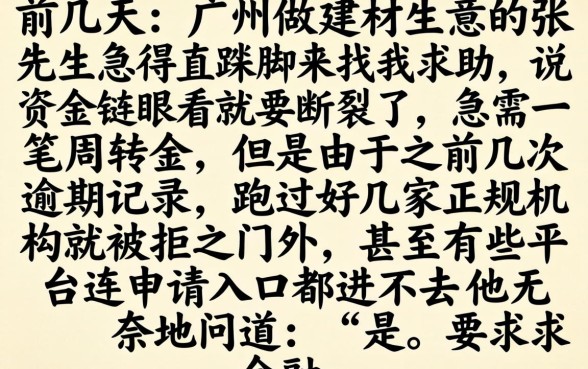 及贷一样下款的口子，精选五个黑户成功获取大额贷款的口子
