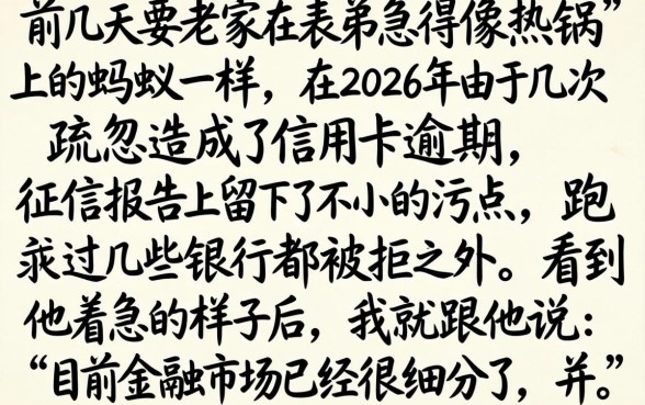 2026年信用卡用户，枚举五个无视征信黑户必下的贷款口子
