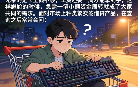 借款1000的口子，条列五个不看负债秒下款的网贷软件