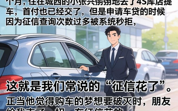 征信花了不能买车吗，归集五个12月能贷款的平台