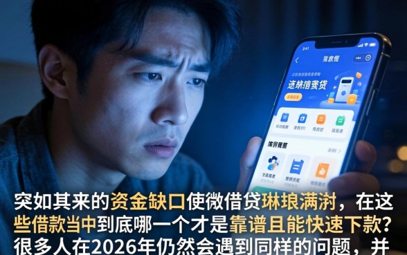 2026年容易下款的网贷口子，归纳5个比较好的小额贷款平台