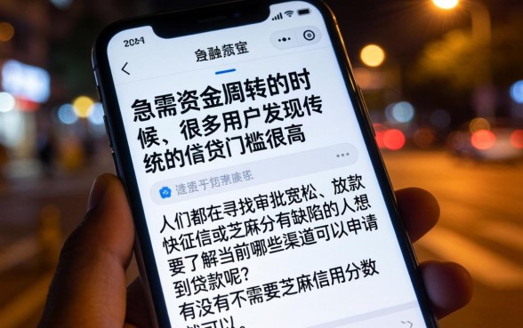 什么好下款的口子，罗列5个不用芝麻分能借的软件