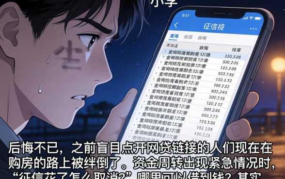 征信花了怎么取消，规整五个值得信赖的借贷口子