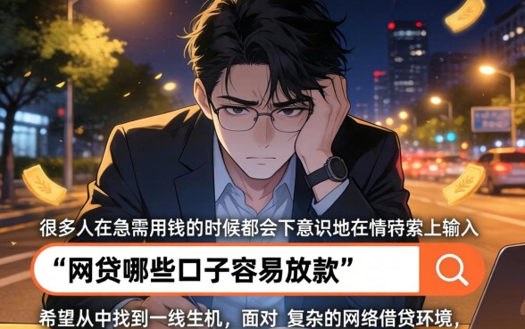 网贷哪些口子下款容易，详细阐述五个无视黑白100%秒下网贷小额夜间口子