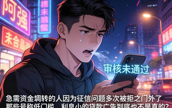 低门槛利息低贷款，汇总5个黑户能下款的平台