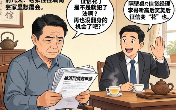 征信黑花了算违法吗，细致阐述5个轻松贷10万的软件