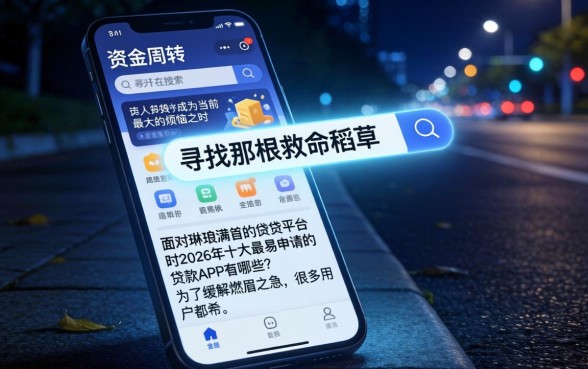 2026十大最容易下款的贷款app，罗列五个夜间秒下款的14天口子
