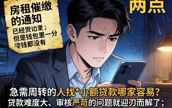 小额贷款哪家容易，深入剖析五个高炮能下款的软件