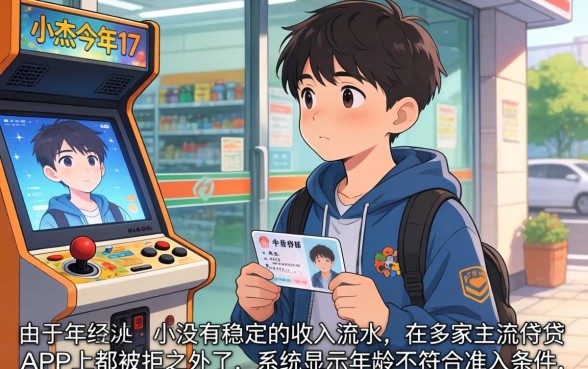 17岁只有身份证怎么借钱，梳理5个芝麻信用439分下款的软件