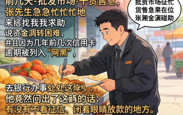 不看征信放款平台，归集五个网黑烂户无视风控口子