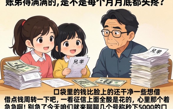 秒下5000的口子，详细阐述5个无视征信黑白100%秒下网贷app